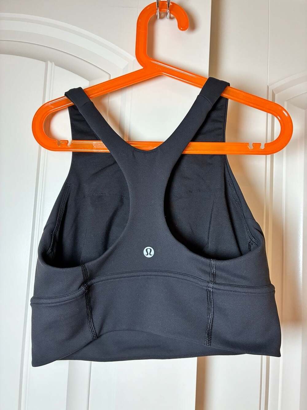 Lululemon Wunder Train Long Line Sports Bra Black small